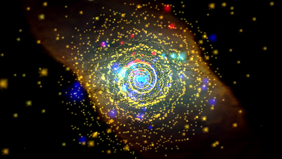 Galaxy Journey Music Visualizer Pro Screenshot