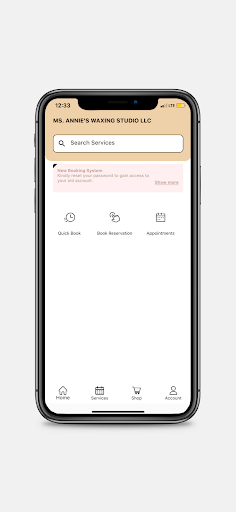 Android application MSA Waxing Studio screenshort