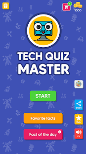 Tech Quiz Master - Captură de ecran pentru jocuri de test