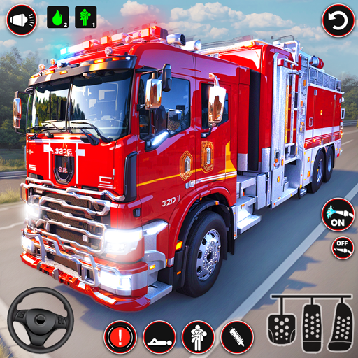 Fire Truck Sim: Truck Games 1.5 Icon
