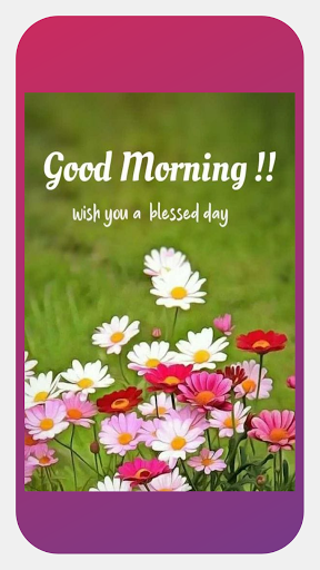 Android application Good Morning Blessings screenshort