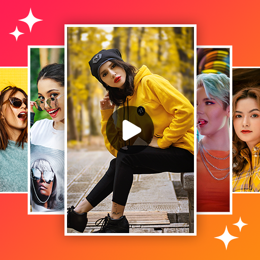 Photo Video Maker with Song logo