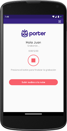 Porter Voice Screen 3