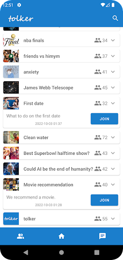 tolker: lets talk about it Screen 3