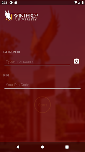 Dacus Library Self-Checkout Screen 2