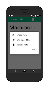 Mammoth Notepad - Large Text N