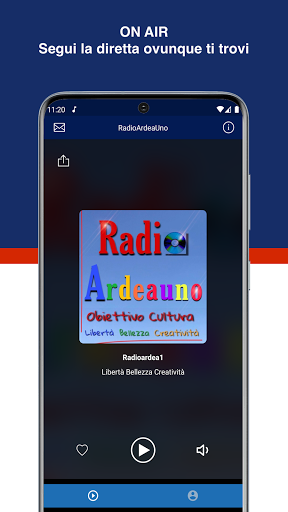 RadioArdeaUno Screen 2