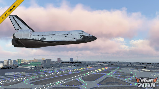 Télécharger Flight Simulator 2018 FlyWings Free APK MOD (Astuce) screenshots 3
