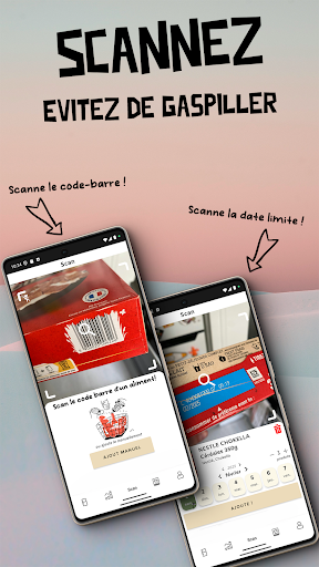 Android application BruMinder: Frigo antigaspi screenshort