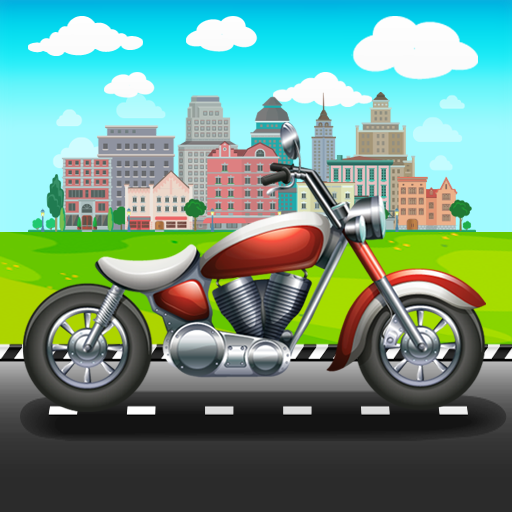 Animated Puzzles bike logo