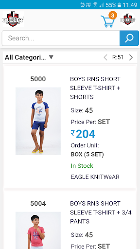 Android application Eagle Knitwear India Pvt Ltd screenshort