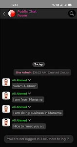 Bahrain Chat Room
