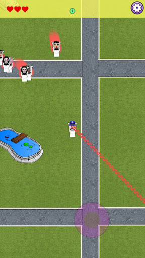 Android application Toilet Battle Zombie vs Police screenshort
