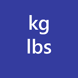 Icon image kg to lbs to pounds weight con