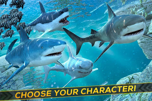 Shark & Crocodile Fight: Run Screen 3