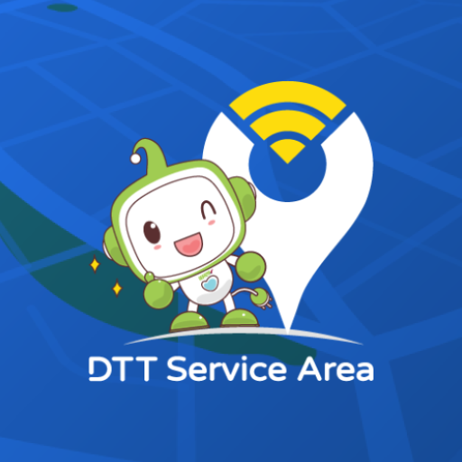 DTT Service Area logo