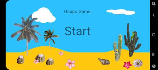 Android application Guapo Game screenshort