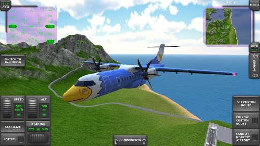 Mô phỏng chuyến bay Turboprop 3D