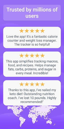 Screenshot of Yamfit AI: diet & food tracker