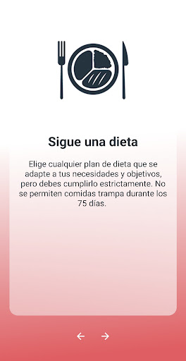 Vista previa de la aplicación