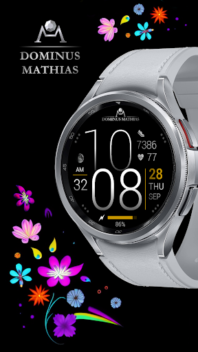 DM | 038 Digital Watch Face Screen 3