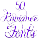 Fonts for FlipFont Romance