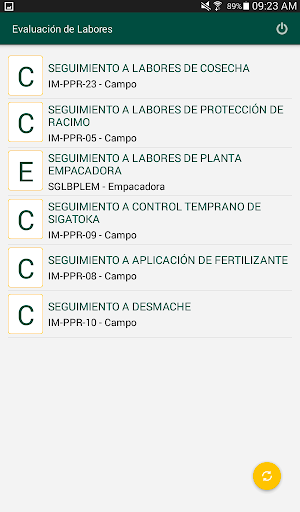 Agros Procesos Screen 2