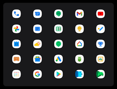 OneUI 3 White Icon Pack v3.4 APK Patched