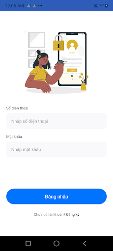 Android application Tờ khai thông hành screenshort