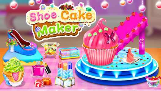 Shoe Cake Maker - Cooking game  screenshots 1