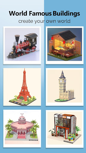 Pocket World 3D - Assemble models unique puzzle  screenshots 2