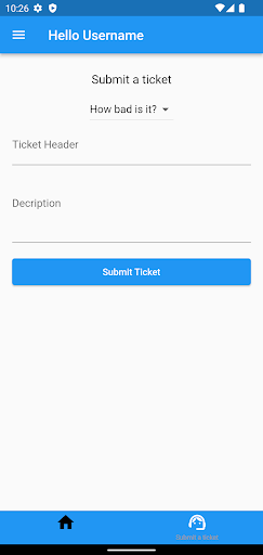 Call IT Services Screen 2