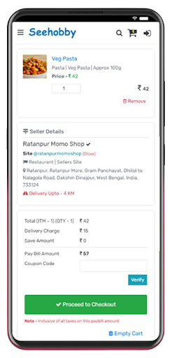 Seehobby Online Marketplace Screen 3