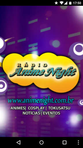 Android application Rádio AnimeNight screenshort
