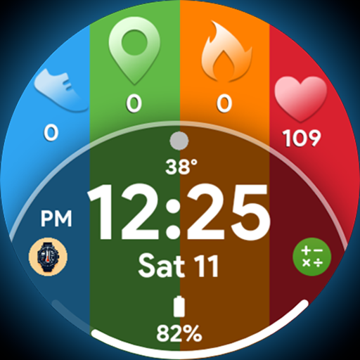 Eclipse Tiles - Watch face Logo