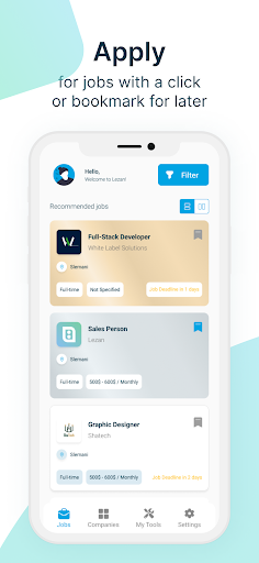 Android application Lezan screenshort
