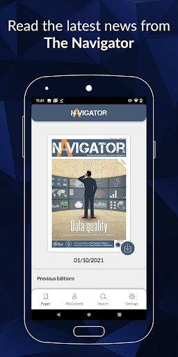 Android application The Navigator screenshort