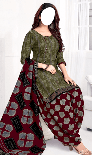 Patiyala Dress Photo Editor