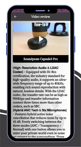 Soundpeats Capsule3 Pro guide Screen 3