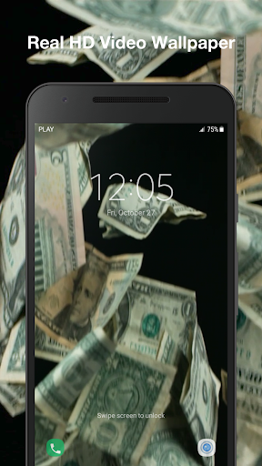 3d Falling Money Wallpaper Pro Screen 3