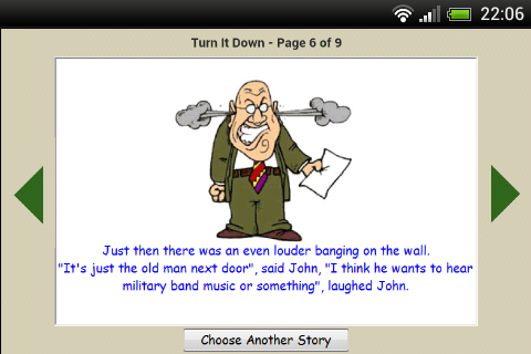 Android application Social Stories screenshort