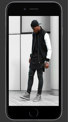 Android application Black Man Clothing Styles screenshort