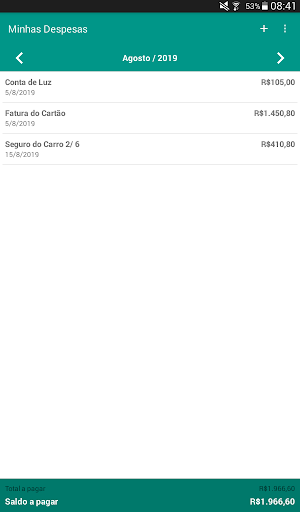 My Expenses - Simple Cash App