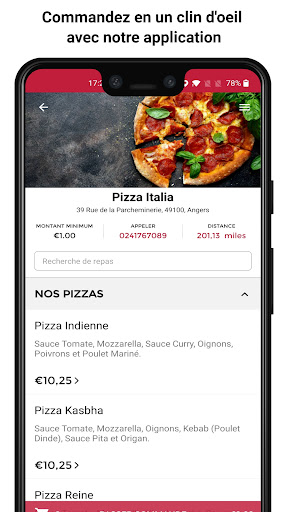 Pizza Italia Screen 2