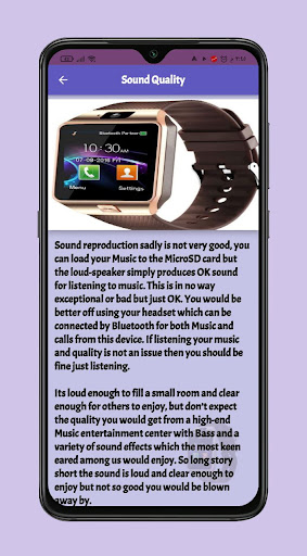 dz09 smartwatch guide Screen 2