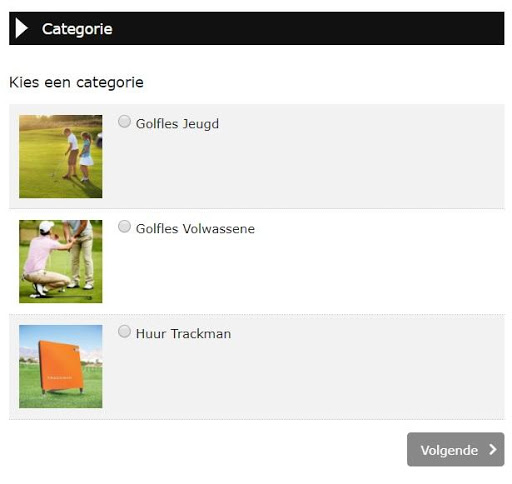 Android application Indoor Golf Academy Barendrech screenshort