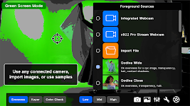 screenshot of Green Screener