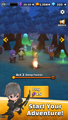 Tiny Fantasy: Epic Action Adventure RPG game apkpoly screenshots 3
