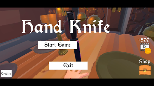 Knife Hand Game Screenshot