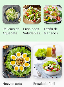 Screenshot 8 Recetas ensaladas saludables android